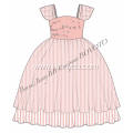 WD Wolf pink Cameron dress remake